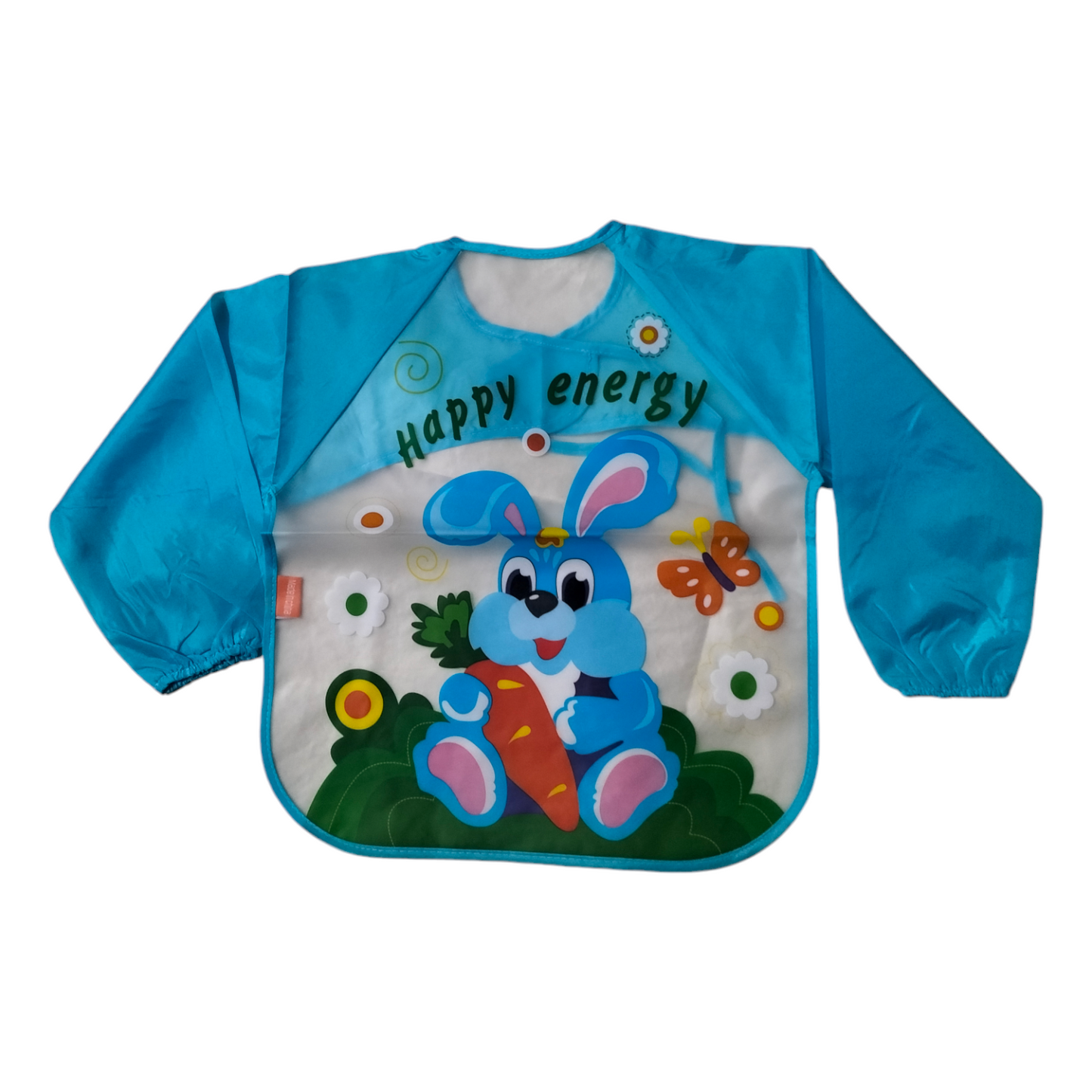 Sleeved Washable Waterproof Bib Apron for Babies & Kids.Full Sleeve Apron 1y 4y .