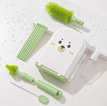 Feeder brush with feeder stand beautiful case premium quality