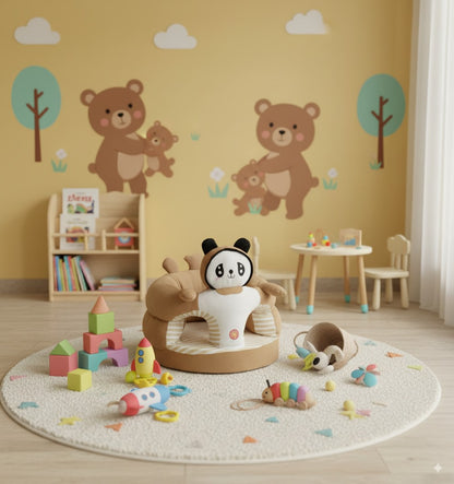 Baby sofa setter round shape soft stuff beautiful colour