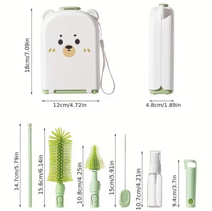 Feeder brush with feeder stand beautiful case premium quality