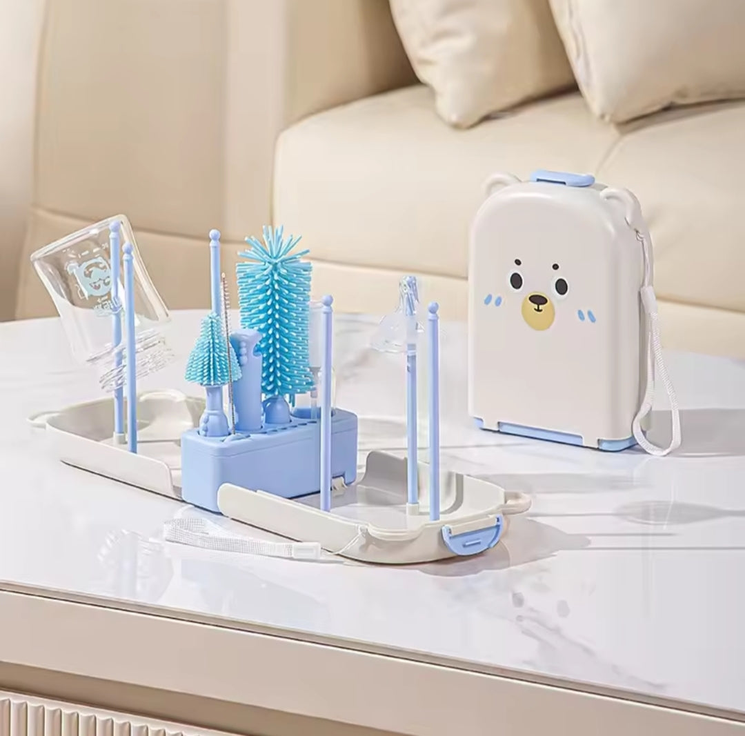 Feeder brush with feeder stand beautiful case premium quality