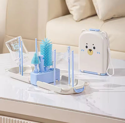 Feeder brush with feeder stand beautiful case premium quality