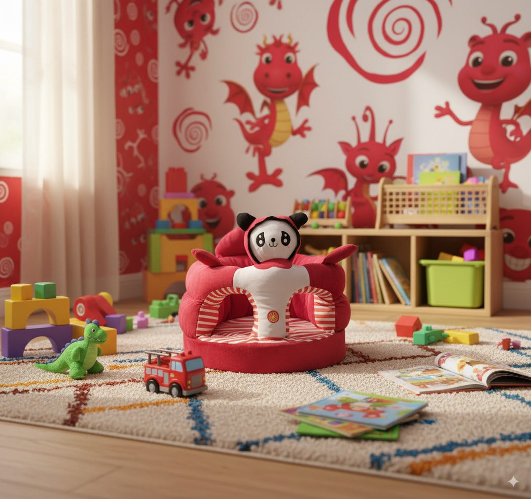 Baby sofa setter round shape soft stuff beautiful colour