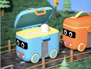 180G Capacity Portable Milk Powder Formula Dispenser Food Container Storage Feeding Boxes for Baby Kids Toddler Grid Baby Food Storage Box