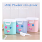 Milk powder container 400 gram capacity 3 colour available
